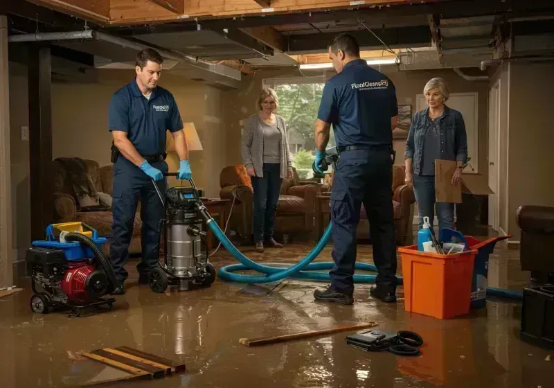 Basement Water Extraction and Removal Techniques process in North Lewisburg, OH